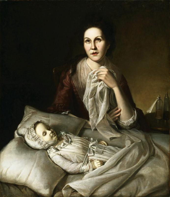 Charles Willson Peale, American, 1741-1827 -- Rachel Weeping