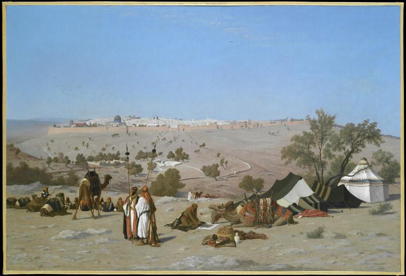 Charles-Theodore Frere--Jerusalem from the Environs