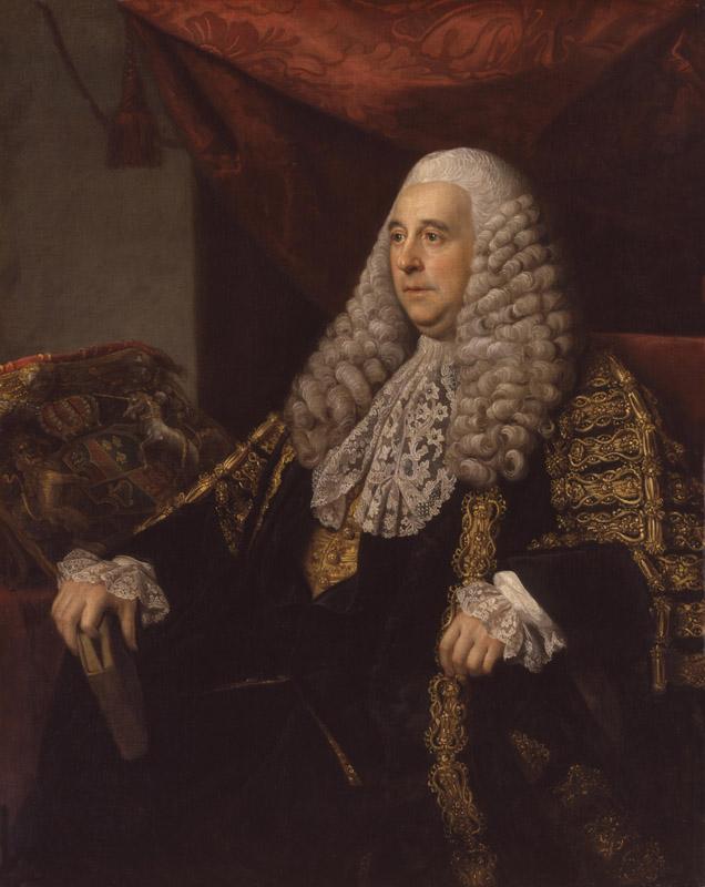 Charles Pratt, 1st Earl Camden by Nathaniel Dance, (later Sir Nathaniel Dance-Holland, Bt)