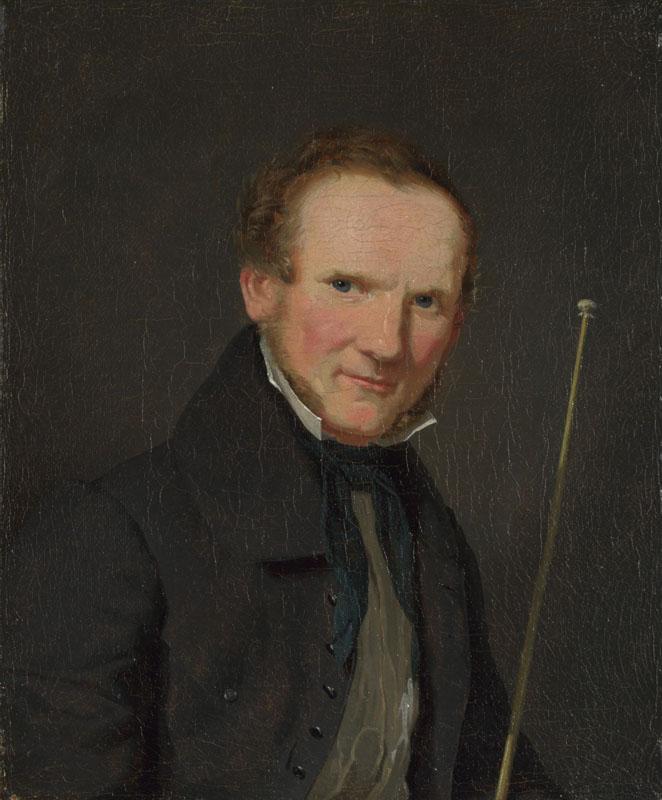 Christen Kobke - Portrait of Wilhelm Bendz