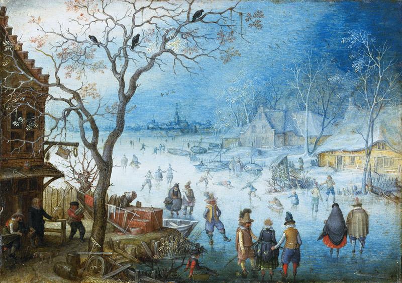 Christoffel van den Berghe - Winter Landscape