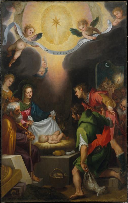 Cigoli--The Adoration of the Shepherds with Saint Catherine of Alexandria