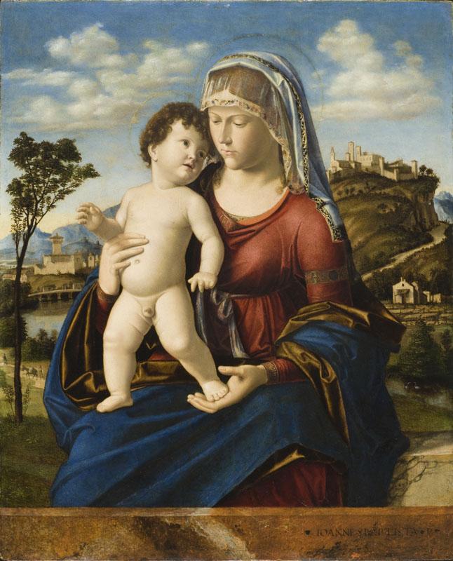 Cima da Conegliano - Madonna and Child in a Landscape