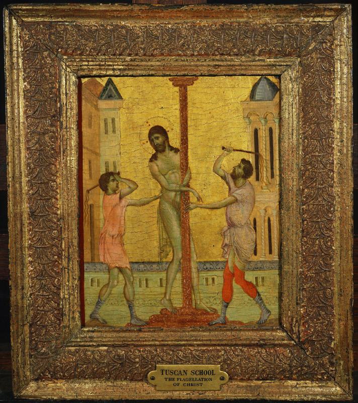 Cimabue (Cenni di Peppo) - The Flagellation of Christ, c. 1280