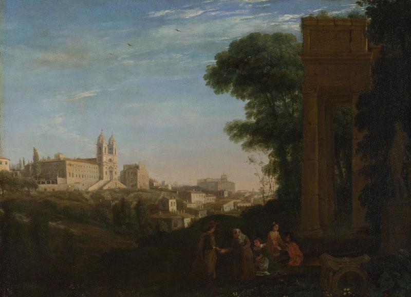 Claude - A View in Rome