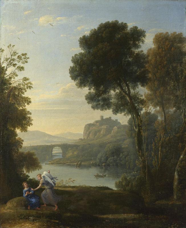 Claude - Landscape with Hagar and the Angel