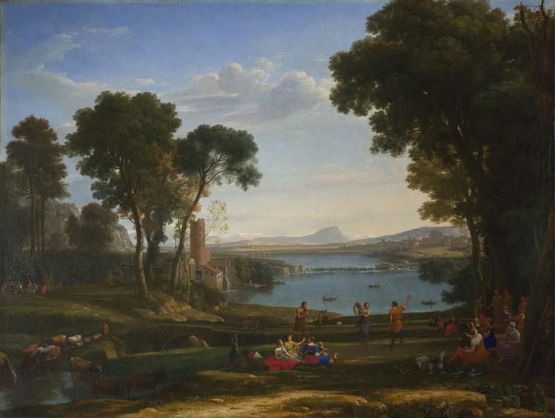 Claude - Landscape with the Marriage of Isaac and Rebecca
