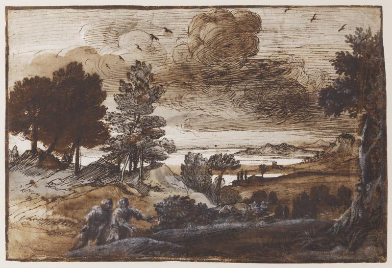 Claude Lorrain - Heroic Landscape, 1655-1658