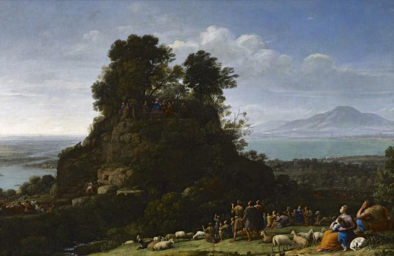 Claude Lorrain - The Sermon on the Mount, c.1656