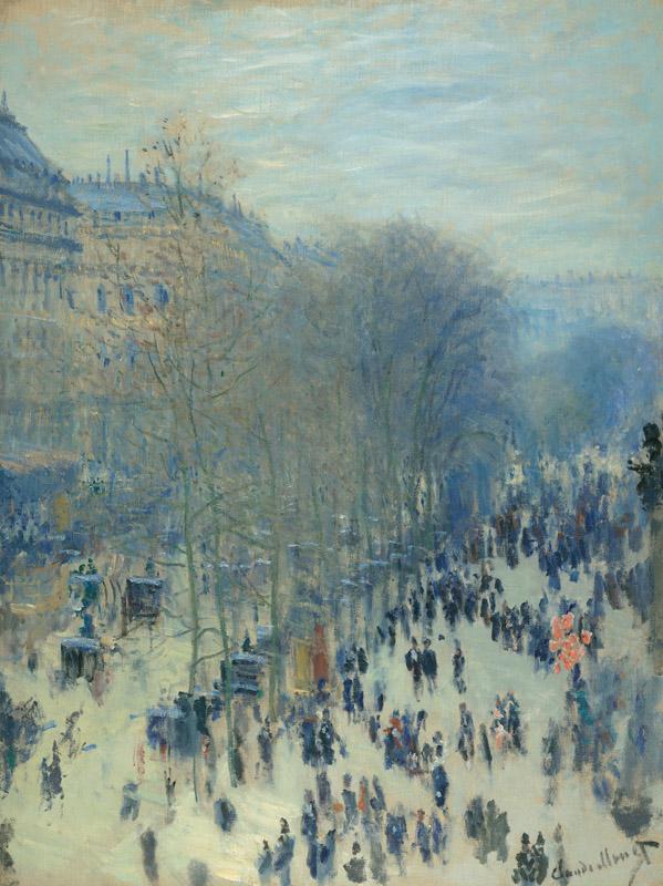 Claude Monet - Boulevard des Capucines, 1873-1874