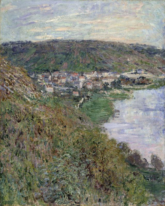 Claude Monet - View of Vetheuil