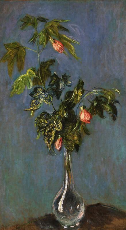 Claude Monet, French, 1840-1926 -- Flowers in a Vase