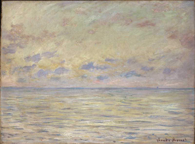 Claude Monet, French, 1840-1926 -- Marine near etretat