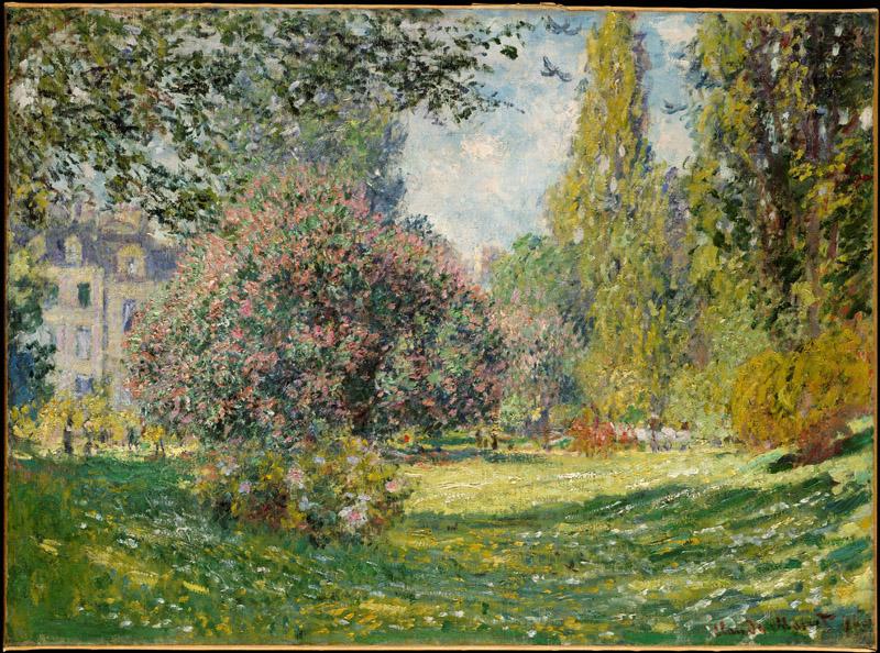 Claude Monet--Landscape The Parc Monceau