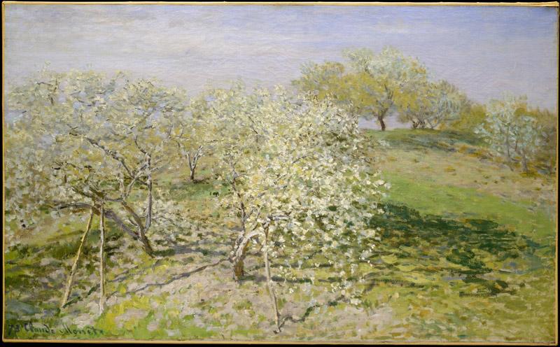 Claude Monet--Spring (Fruit Trees in Bloom)
