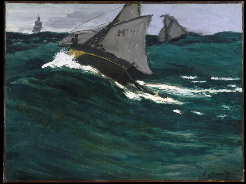 Claude Monet--The Green Wave
