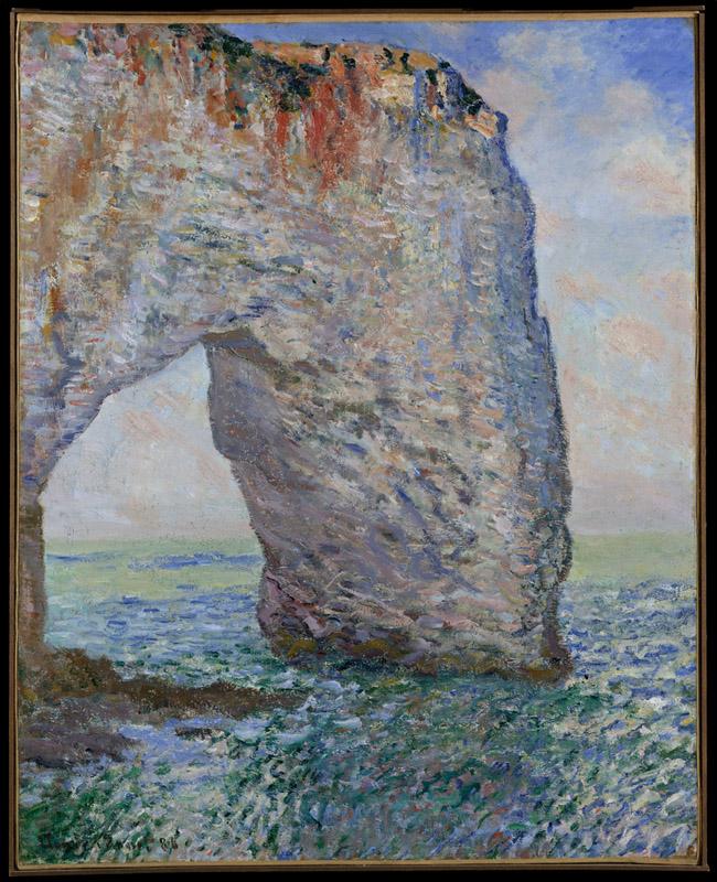 Claude Monet--The Manneporte near etretat