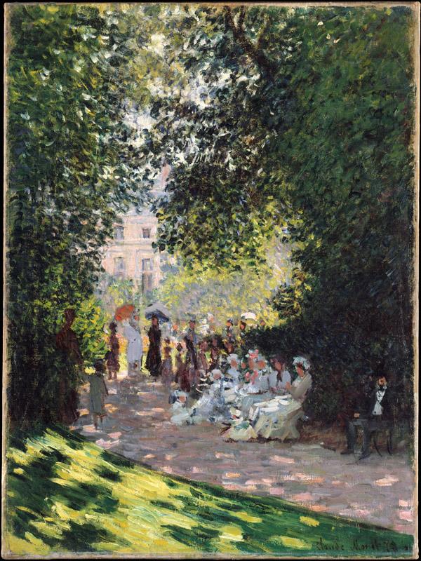 Claude Monet--The Parc Monceau