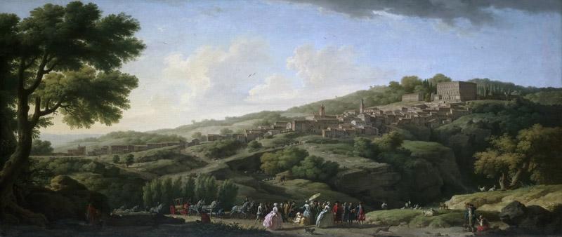 Claude-Joseph Vernet, French, 1714-1789 -- Villa at Caprarola