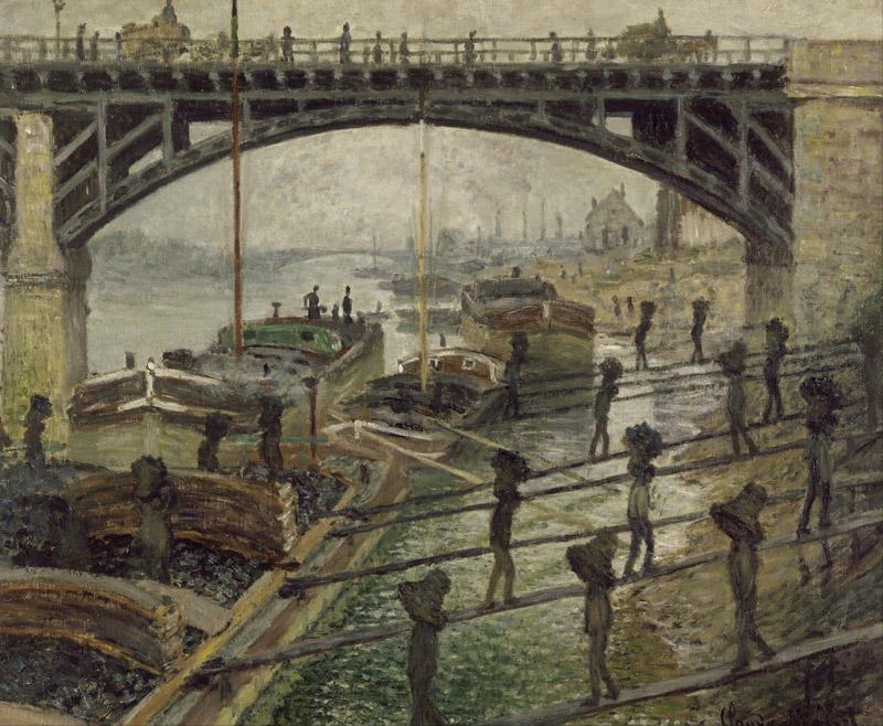 Claude Monet - The Coalmen