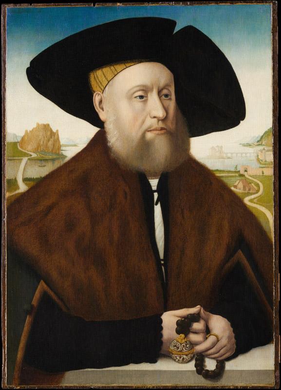 Conrad Faber von Creuznach--Portrait of a Member of the vom Rhein Family