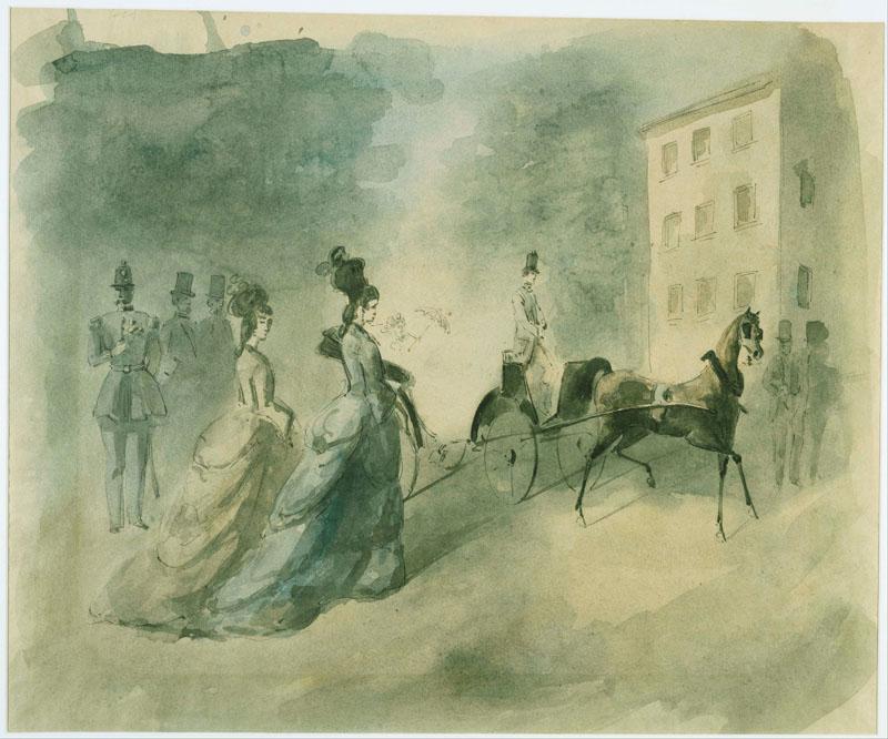 Constantin Guys (1802-1892)-Vanity Fair