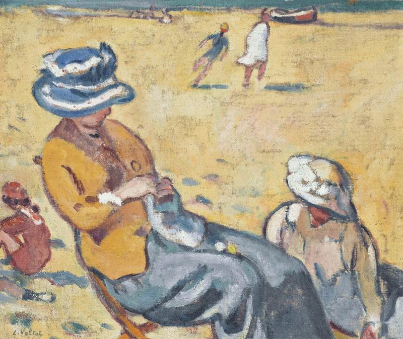 Conversation on the Beach, 1910