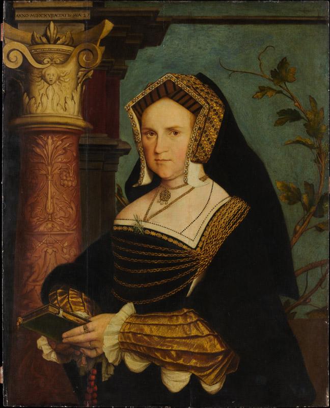 Copy after Hans Holbein the Younger--Lady Guildford (Mary Wotton, born 1500)