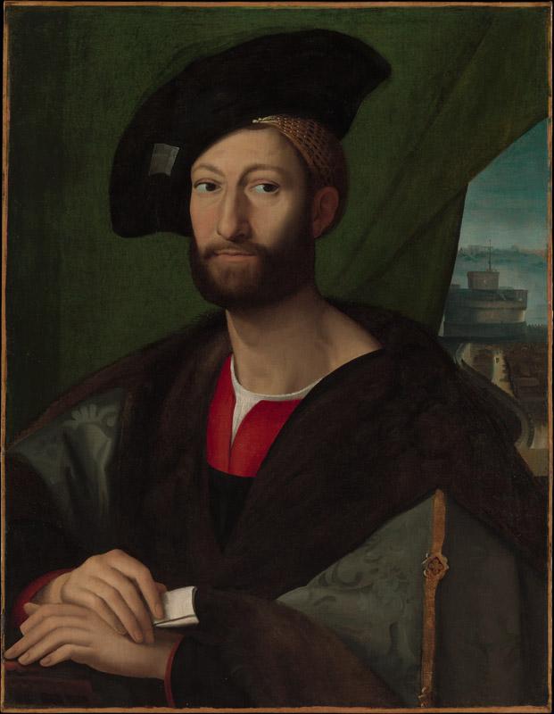 Copy after Raphael--Giuliano de Medici (1479-1516), Duke of Nemours