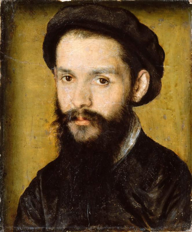 Corneille de Lyon-Presumed portrait of Clement Marot