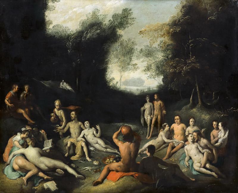 Cornelis Cornelisz van Haarlem - The Depravity of Mankind before the Flood