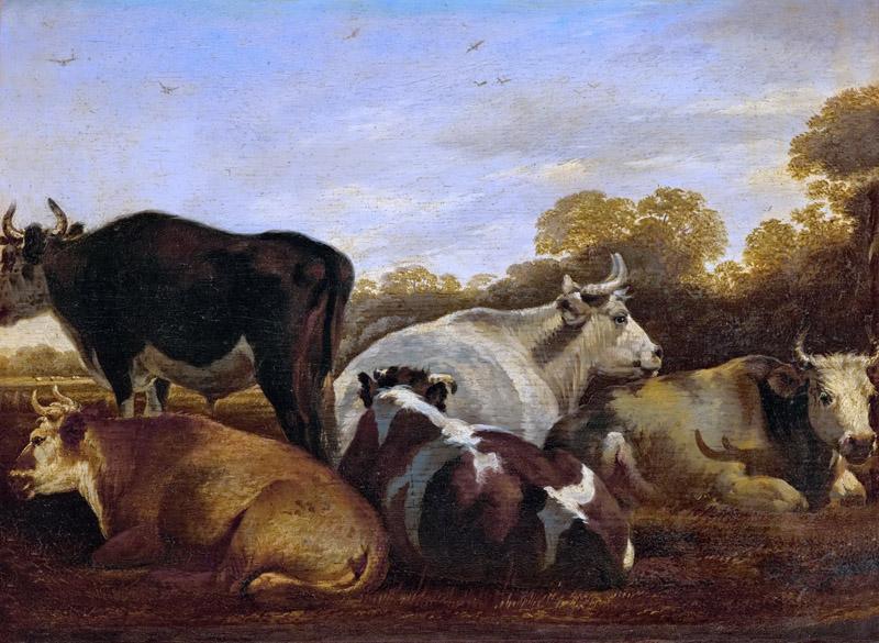 Cornelis Saftleven (1607-1681) -- Cows