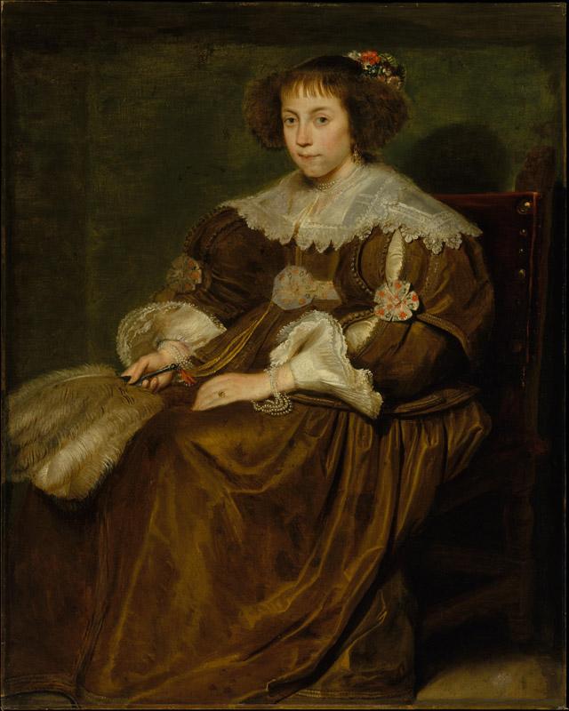 Cornelis de Vos--Portrait of a Young Woman