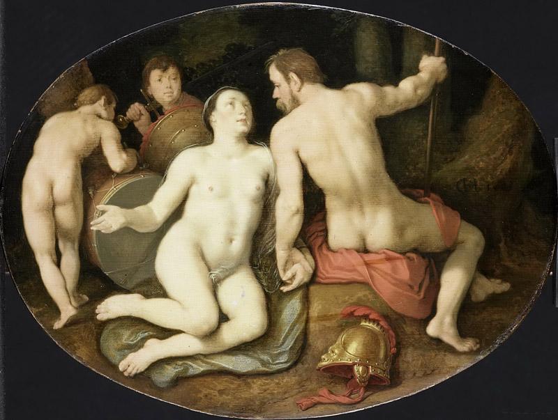 Cornelisz. van Haarlem, Cornelis -- Venus en Mars, 1628