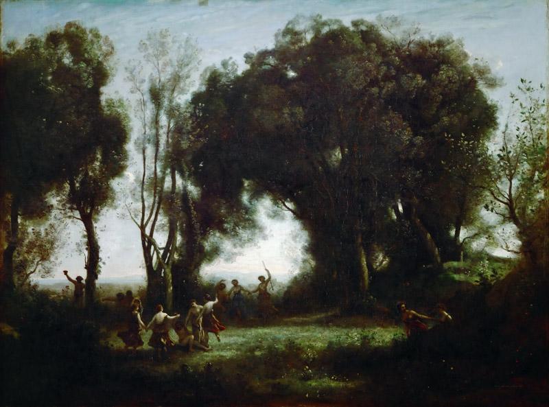 Corot, Jean-Baptiste Camille -- The Dance of the Nymphs