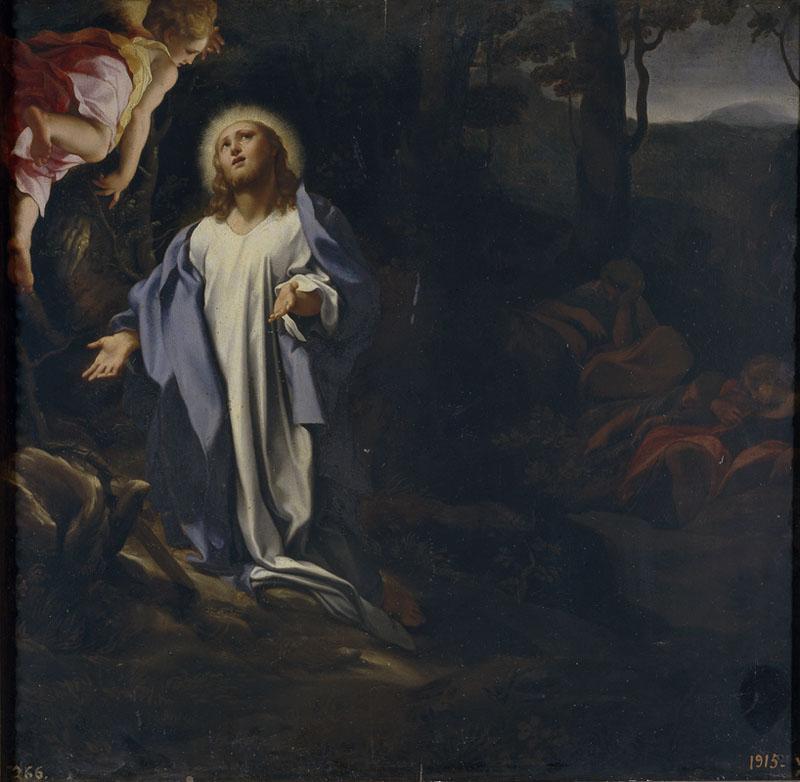 Correggio (Copia)-La Oracion en el Huerto-42 cm x 42 cm