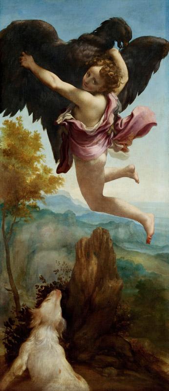 Correggio -- Abduction of Ganymede