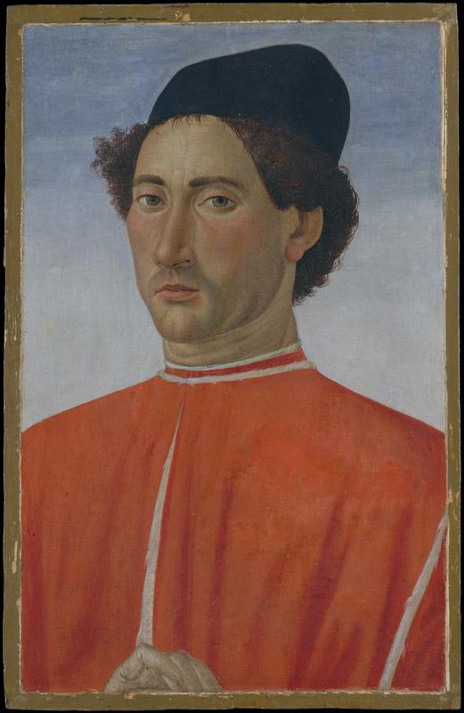 Cosimo Rosselli--Portrait of a Man