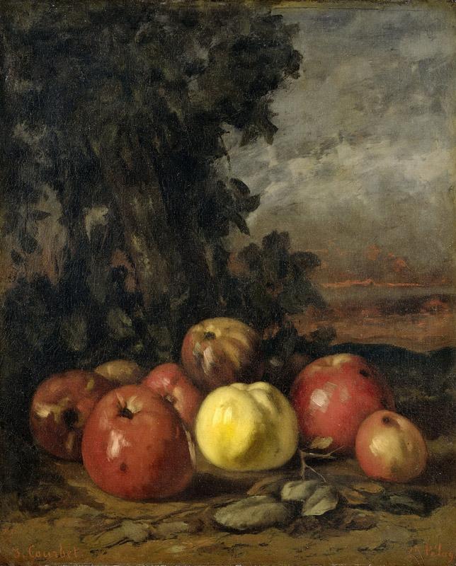 Courbet, Gustave -- Stilleven met appels, 1872