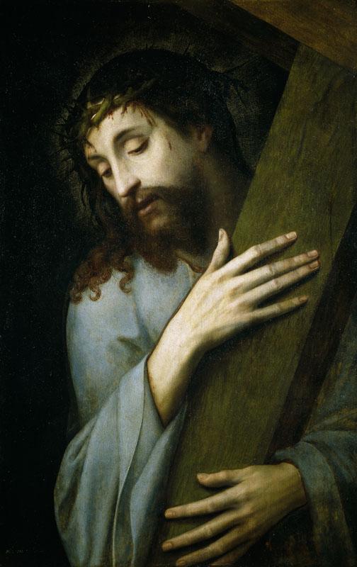 Coxie, Michiel I-Jesus con la Cruz a cuestas-81 cm x 50 cm