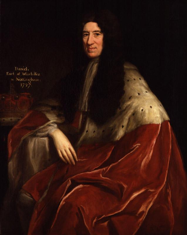 Daniel Finch, 2nd Earl of Nottingham and 7th Earl of Winchilsea by Jonathan Richardson