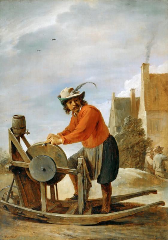 David Teniers II -- The Knife-grinder