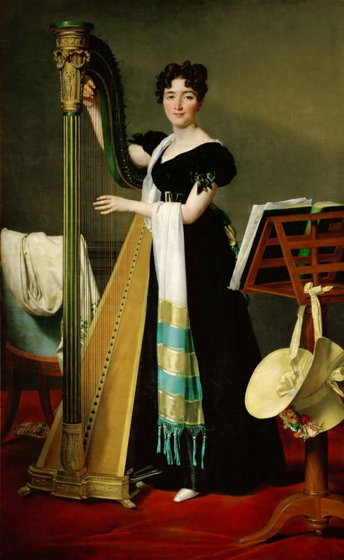 David, Jacques Louis -- Juliette de Villeneuve, niece of Queen Julie, wife of Joseph Bonaparte