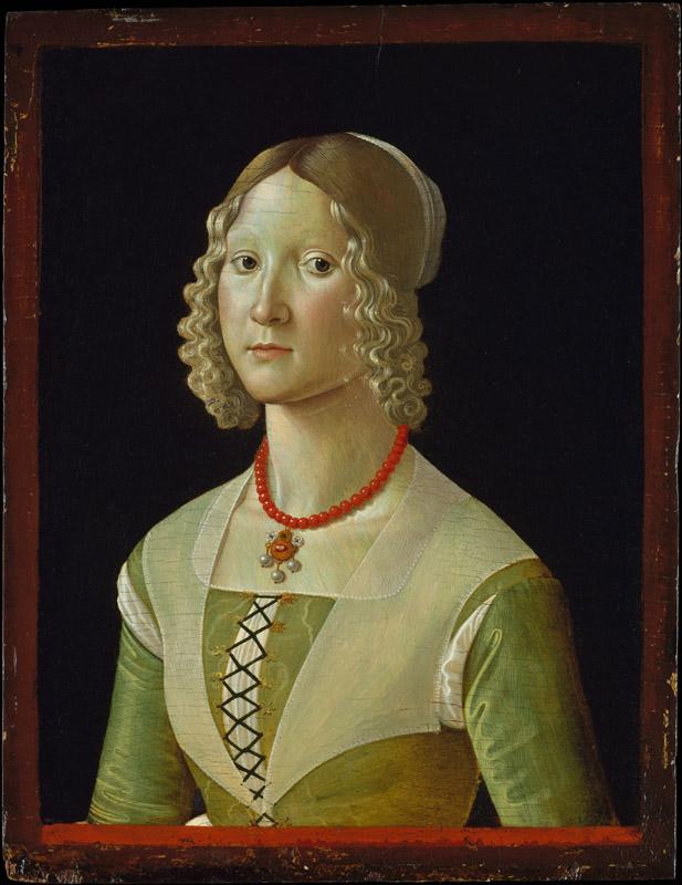 Davide Ghirlandaio--Selvaggia Sassetti (born 1470)