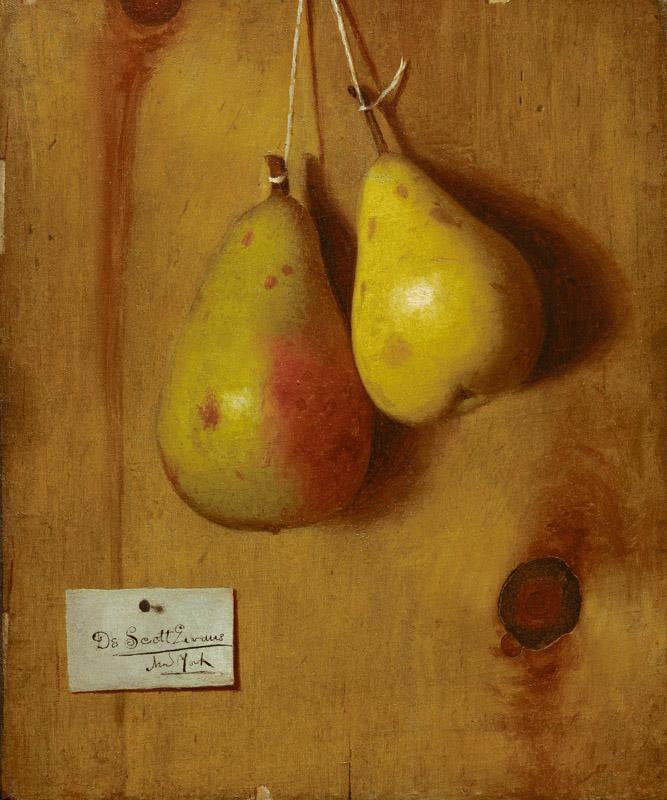 De Scott Evans - Still Life with Pears, ca. 1888