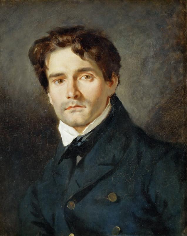 Delacroix, Eugene -- Portrait Leon Riesener