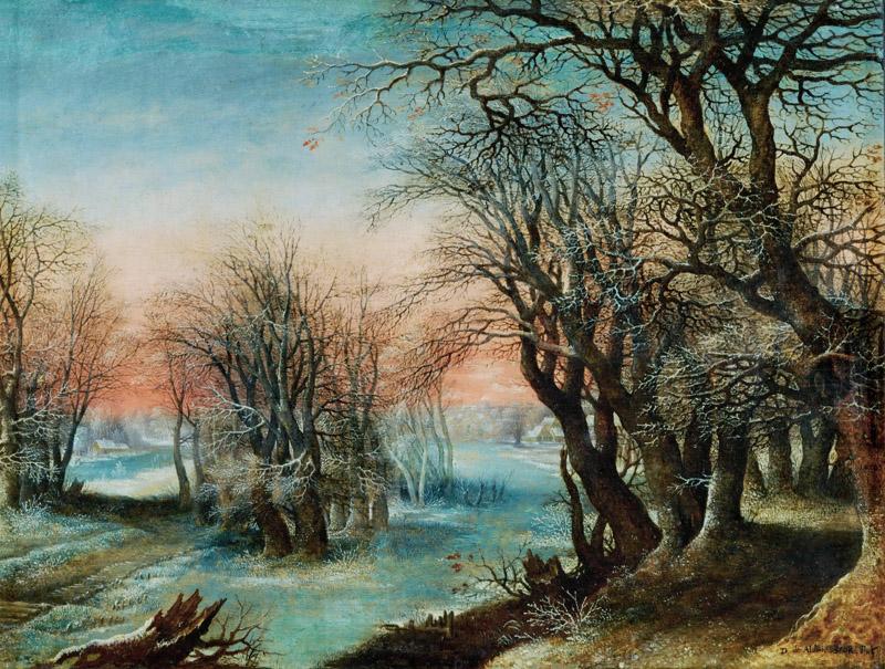 Denys van Alsloot (before 1573-1625 or 1626) -- Winter Landscape