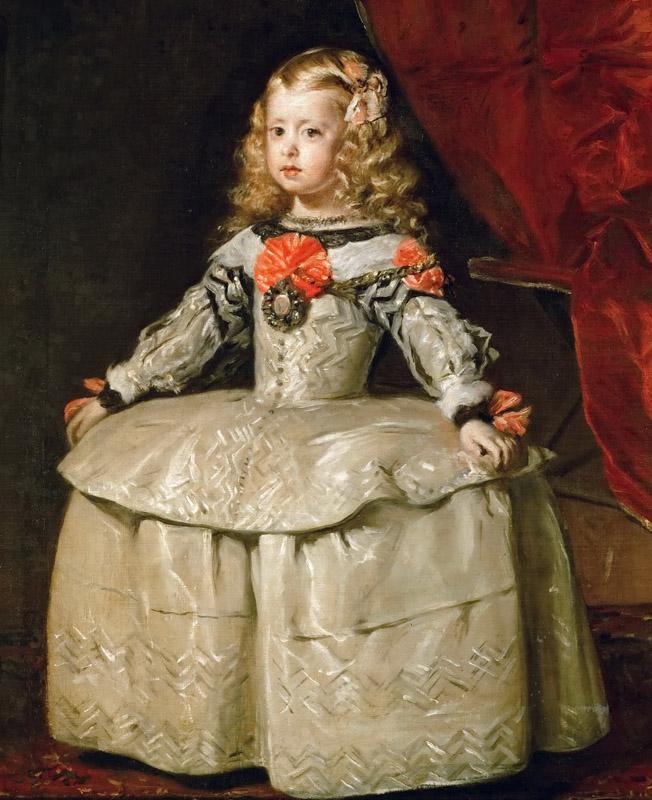 Diego Velazquez -- Infanta Margaraita Teresa in White Garb