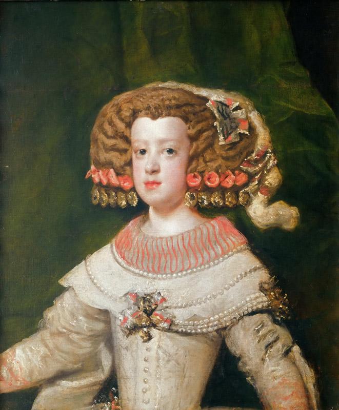 Diego Velezquez -- Portrait of Infanta Maria Theresa of Austria