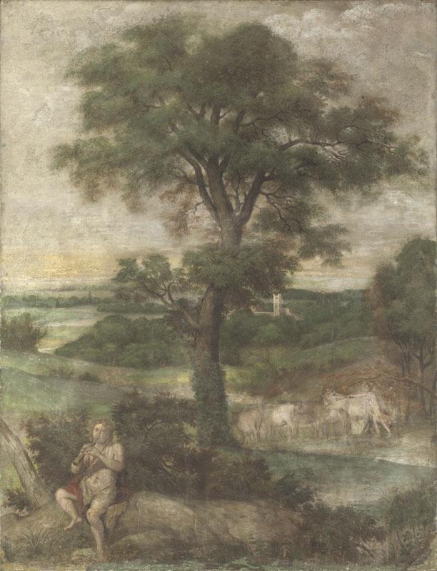 Domenichino and assistants - Mercury stealing the Herds of Admetus